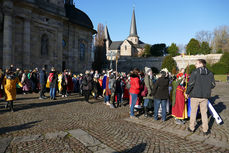 Aussendung der Sternsinger im Hohen Dom zu Fulda (Foto: Karl-Franz Thiede)